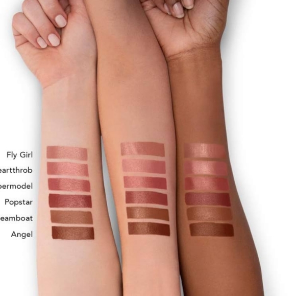 BUXOM ANGEL Full Force Plumping Lipstick 90's Nudes FS NIB - Picture 3 of 3